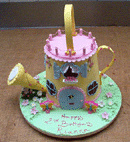 Celebration birthday cake
