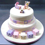 Christening cake - Wch10